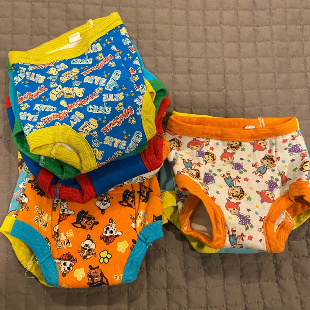 potty training Paw Patrol Cocomelon